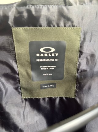 Oakley NEW Windbreaker Jacket Snow Green Size M