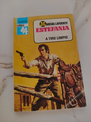 6  ejemplares de novelas del oeste