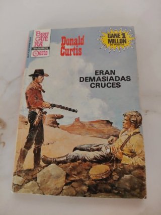 6  ejemplares de novelas del oeste