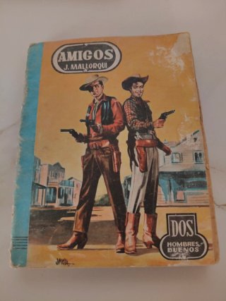 6  ejemplares de novelas del oeste