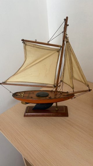 Maqueta velero Ria de Punta Umbria
