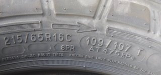 Neumáticos 215/65 R16 C