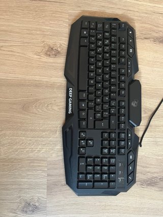 Teclado Gaming Deep Gaming Negro