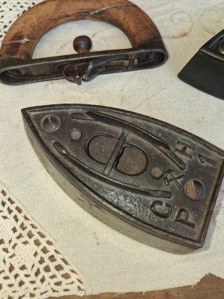 Planchas antiguas de hierro