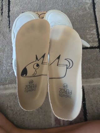 Zapatos Feroz Olocau Rocker Blancos talla.27