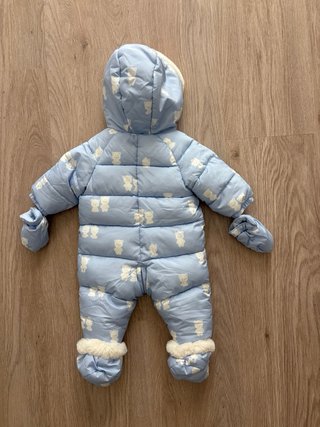 Buzo Mayoral bebé azul ositos talla 55