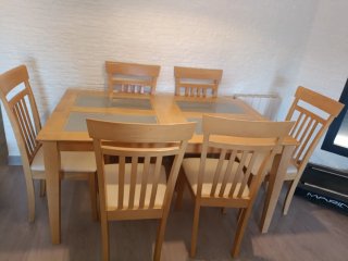 ✨ JUEGO DE COMEDOR EN PERFECTO ESTADO
