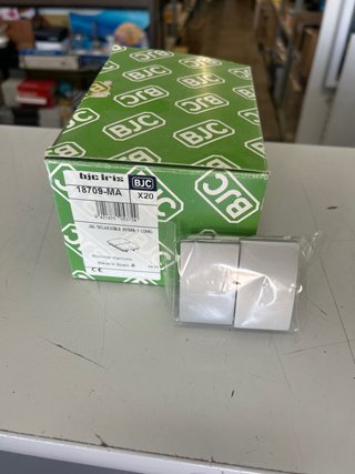 BJC Iris Tecla Doble Aluminio Mercurio