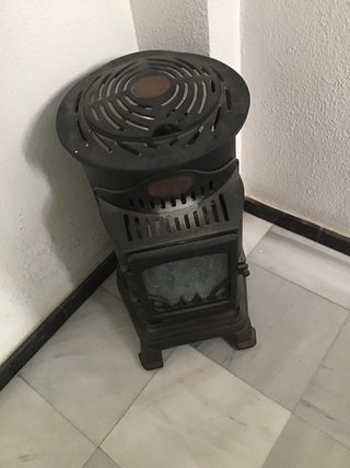 Estufa Portátil Provence Negra