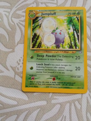 Carta Pokémon Jumpluff 7/111 Base Set 2