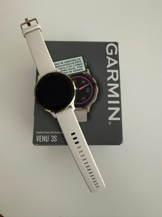 Reloj Garmin Venu 3S Blanco y Multicolor