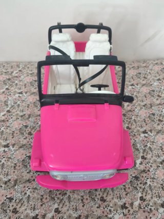 Coche Jeep Barbie con Muñecos
