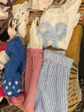 Ropa bebé niña 0-6 meses 50piezas