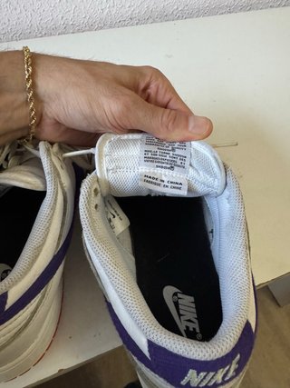 Nike Dunk Low By You Morado Blanco