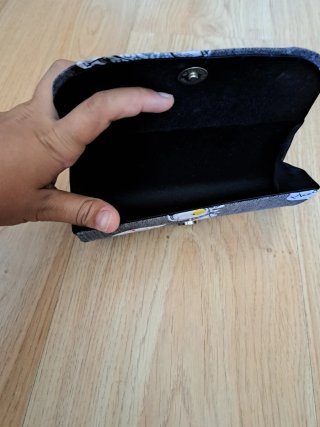 Monedero/bolsito estampado gatos