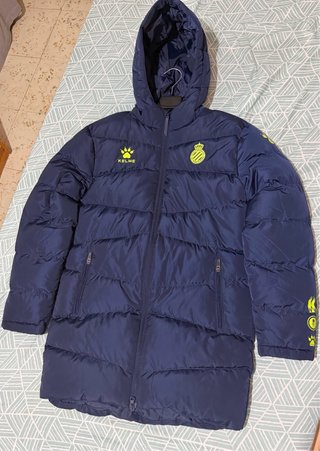 Chaqueta acolchada azul Kelme