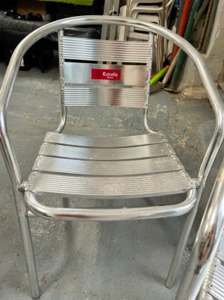 Silla de aluminio Estrella Damm