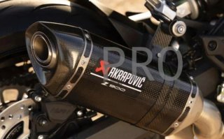 Tubo de escape Akrapovič Z900 Carbono