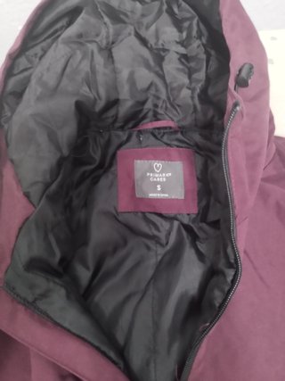 Chaqueta Anorak burdeo