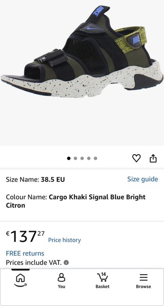 Sandalias Nike Ligeras
