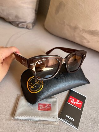 Gafas de sol Ray-Ban marrones nuevas