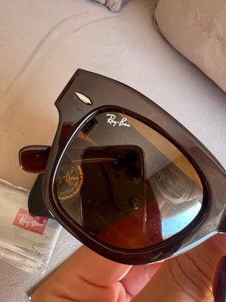 Gafas de sol Ray-Ban marrones nuevas