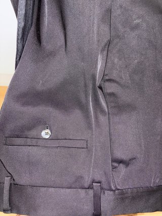 Traje Negro Zara (pantalon 38, chaqueta 46)