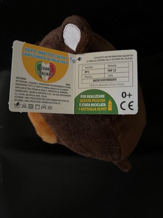 "Peluche Cucciolini Orso Ubaldo / Bruno