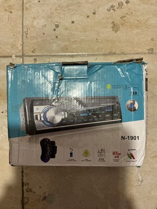 Radio Coche N-1901 Bluetooth USB AUX