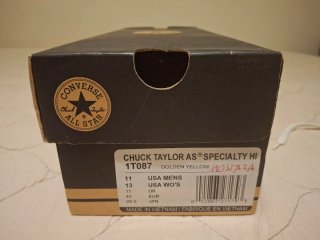 Bambas Converse Mostaza Talla 45