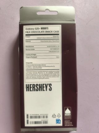 Funda Oficial Samsung Galaxy S25+ Hershey's Milk