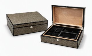 Joyero humidor línea Cohíba. Doble función.