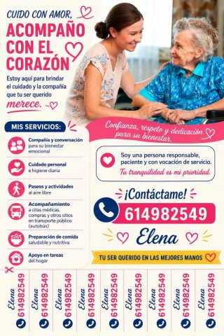 Cuidados internos de señores mayores