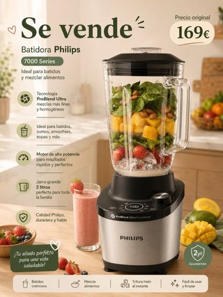 Batidora Philips 7000 Series