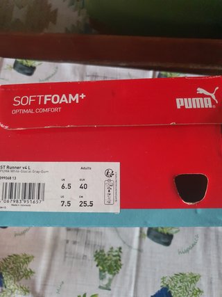 Zapatillas Puma Hombre Blancas