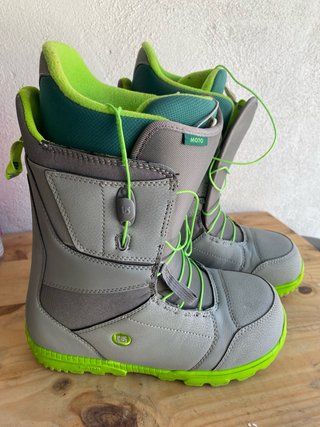 Botas Snowboard Burton Moto Gris/Verde