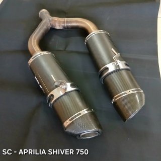 Tubo SC-Project para Aprilia Shiver 750