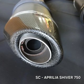 Tubo SC-Project para Aprilia Shiver 750