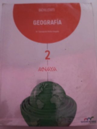 Geografía, 2 Bachillerato