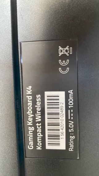 Teclado Mecánico EVS Negro