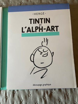 Tintin et l'alph-art