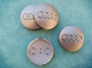60mm Tapabujes Audi Centro de Llantas Ruedas