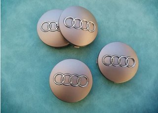 60mm Tapabujes Audi Centro de Llantas Ruedas