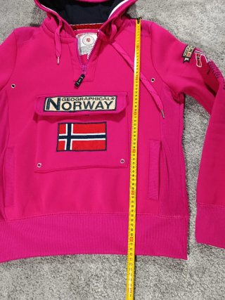 Sudadera Geographical Norway Rosa Talla XL