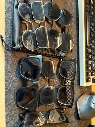 Lote de gafas de sol variadas