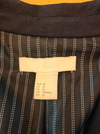 Chaqueta azul mujer