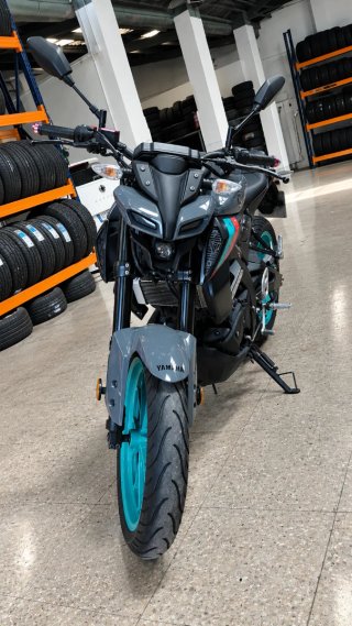 Yamaha MT-125 Naked Gris/Azul