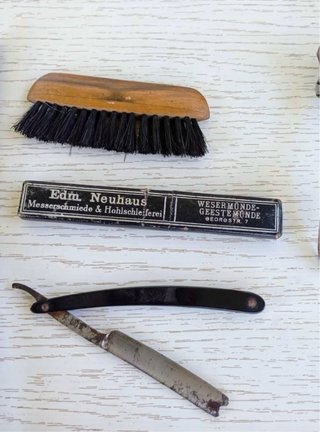 Lote Antiguo Peluquería Barbería Herramientas