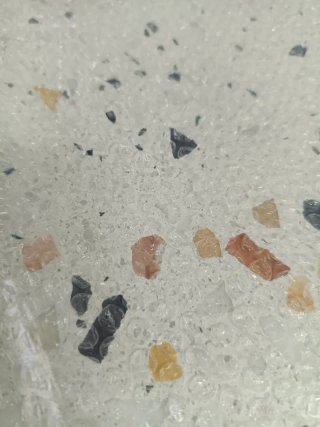 INTEMPORA-BRYCUS Mesa Auxiliar Terrazzo 43.5x50cm