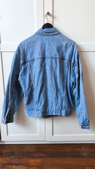 Chaqueta Vaquera Oversize Bershka Talla M